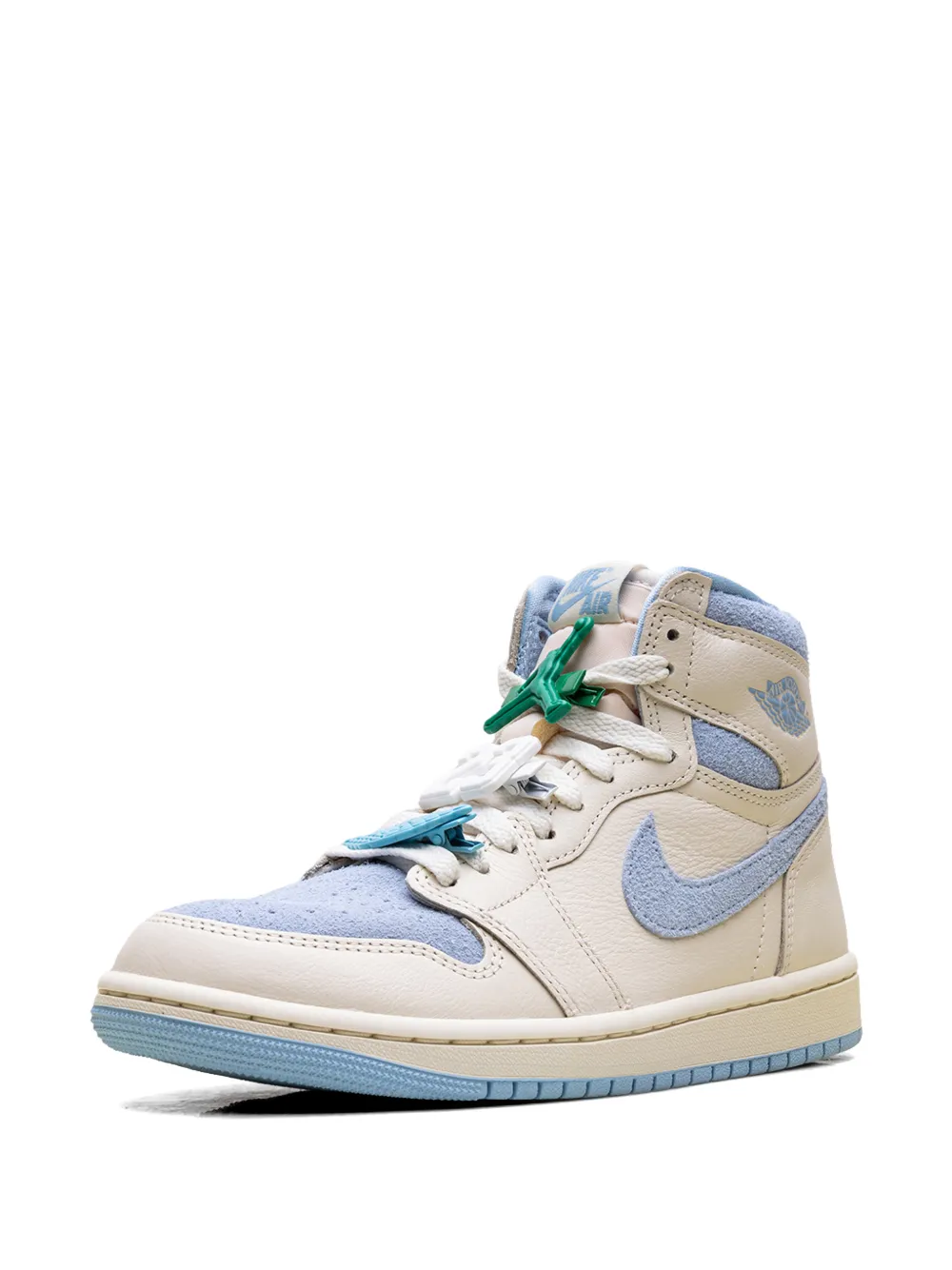 Jordan Air 1 Retro High OG sneakers met geperforeerde details Beige