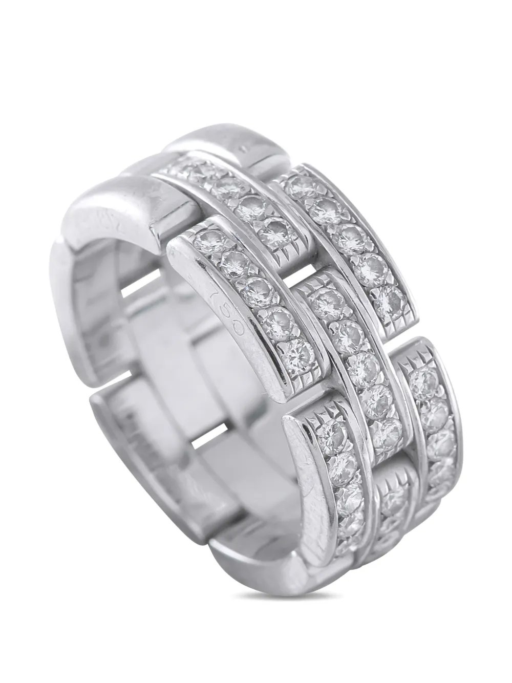 Cartier Maillon Panthère diamond ring - Argento