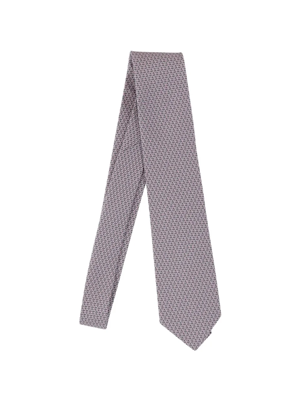 Ferragamo silk tie - Grigio