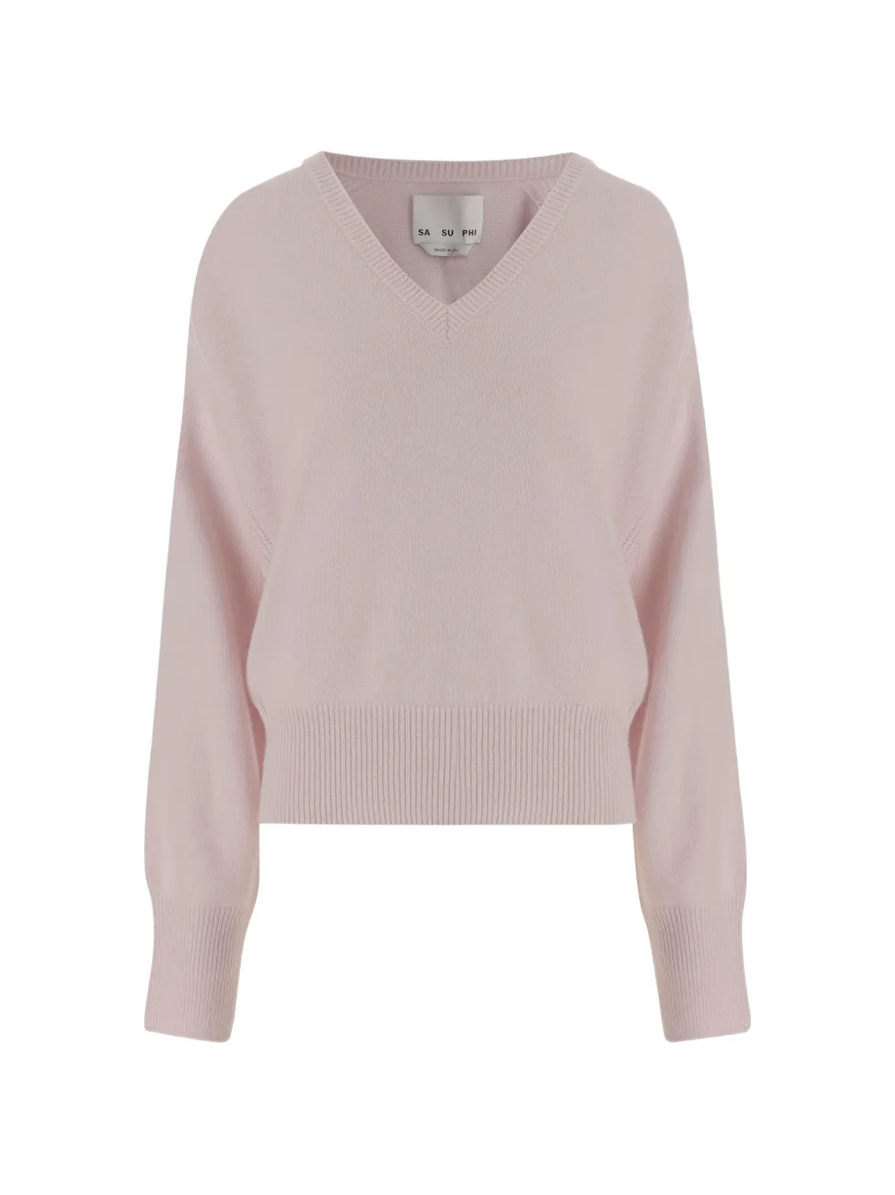 SA SU PHI crew-neck sweater - Rosa