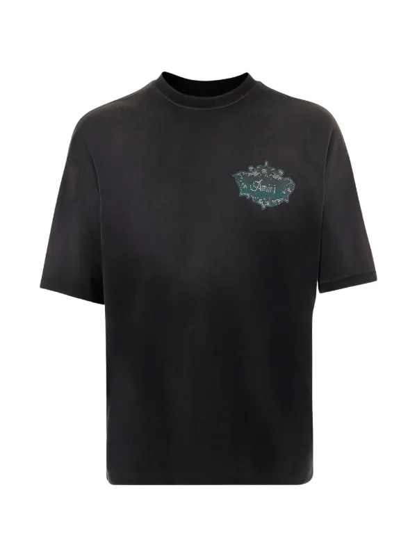 AMIRI ロゴ Tシャツ | ブラック | FARFETCH JP