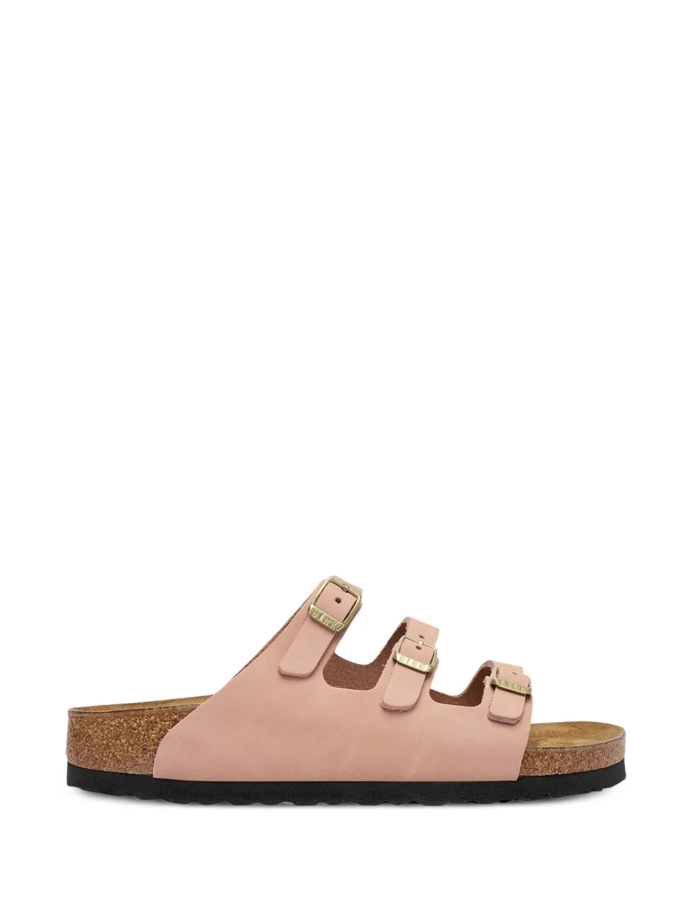 Birkenstock Florida leren sandalen Roze