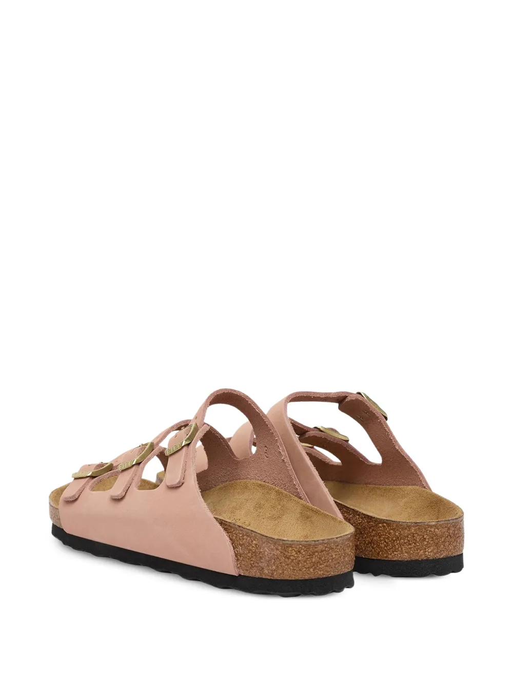 Birkenstock Florida leren sandalen Roze