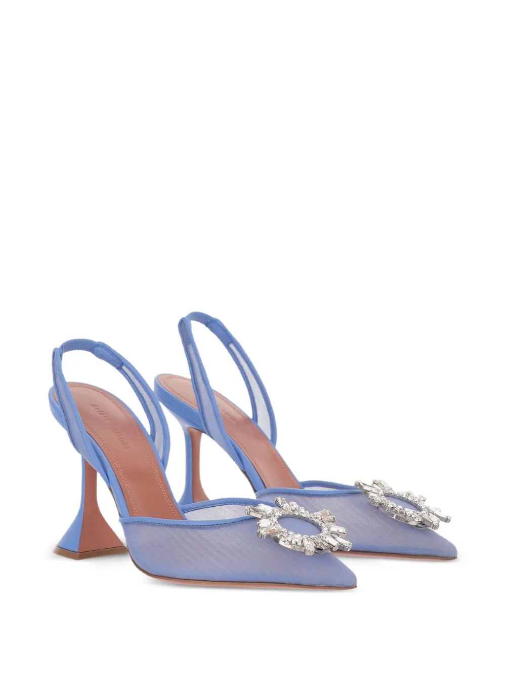 Amina Muaddi Begum pumps - Blauw