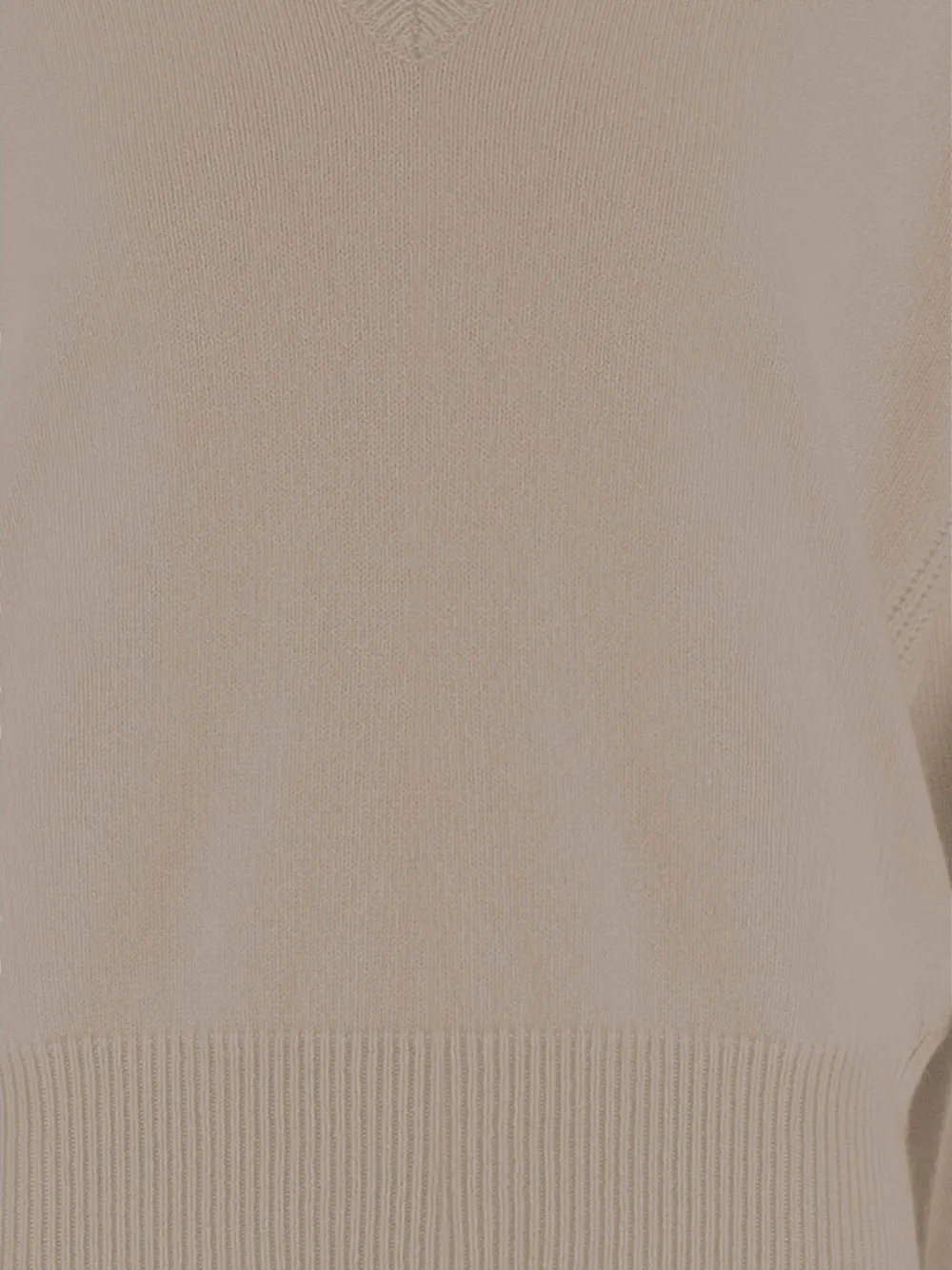  Sa Su Phi V-neck Cashmere Sweater - Neutrals 