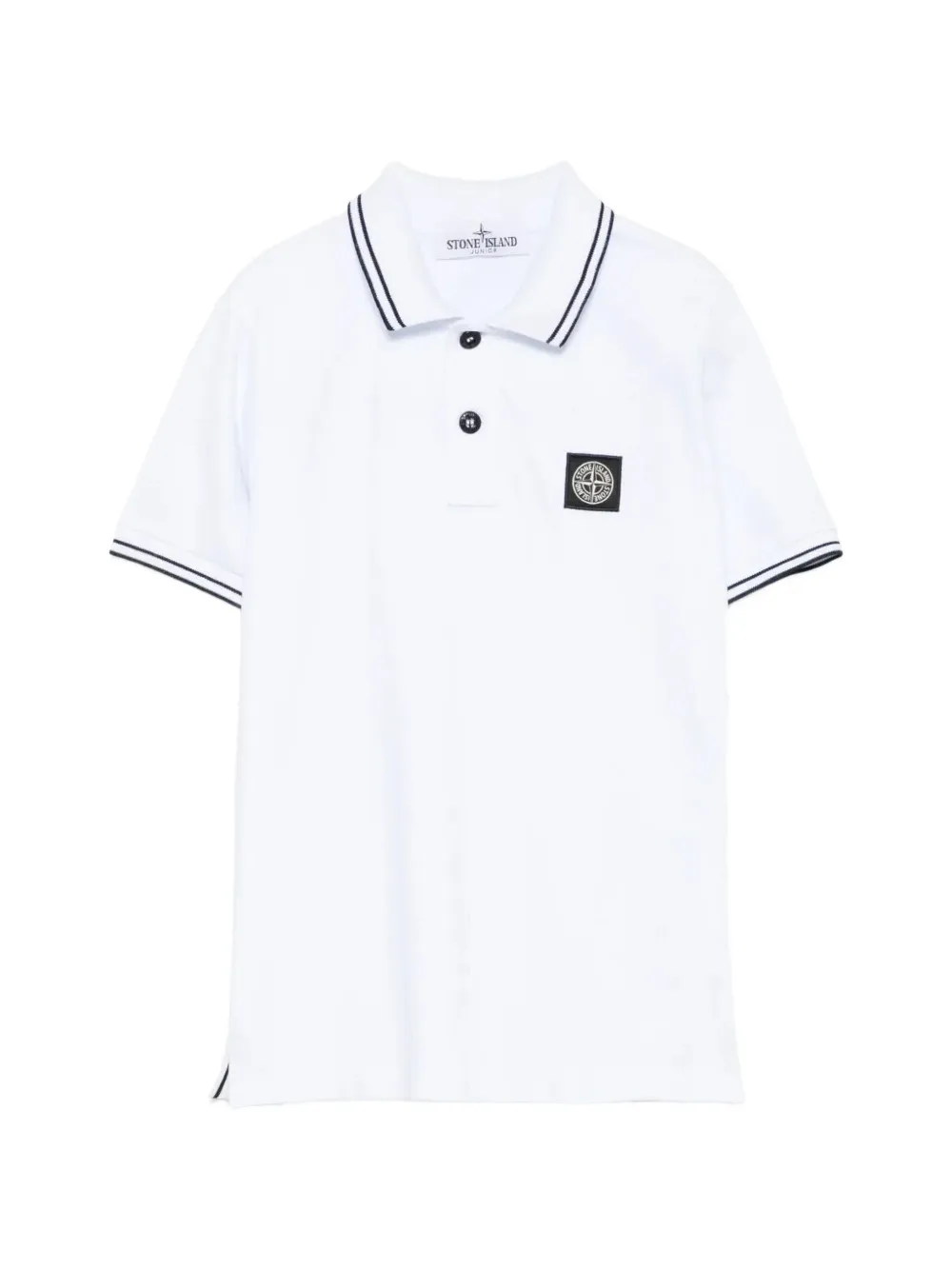 Stone Island Junior Stone Island T-shirts and Polos White - Bianco