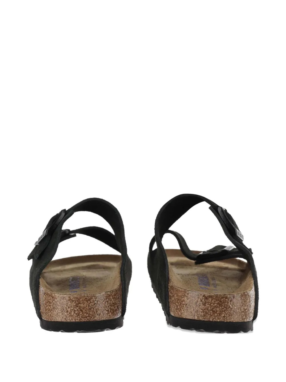 Birkenstock Arizona suede sandals Zwart