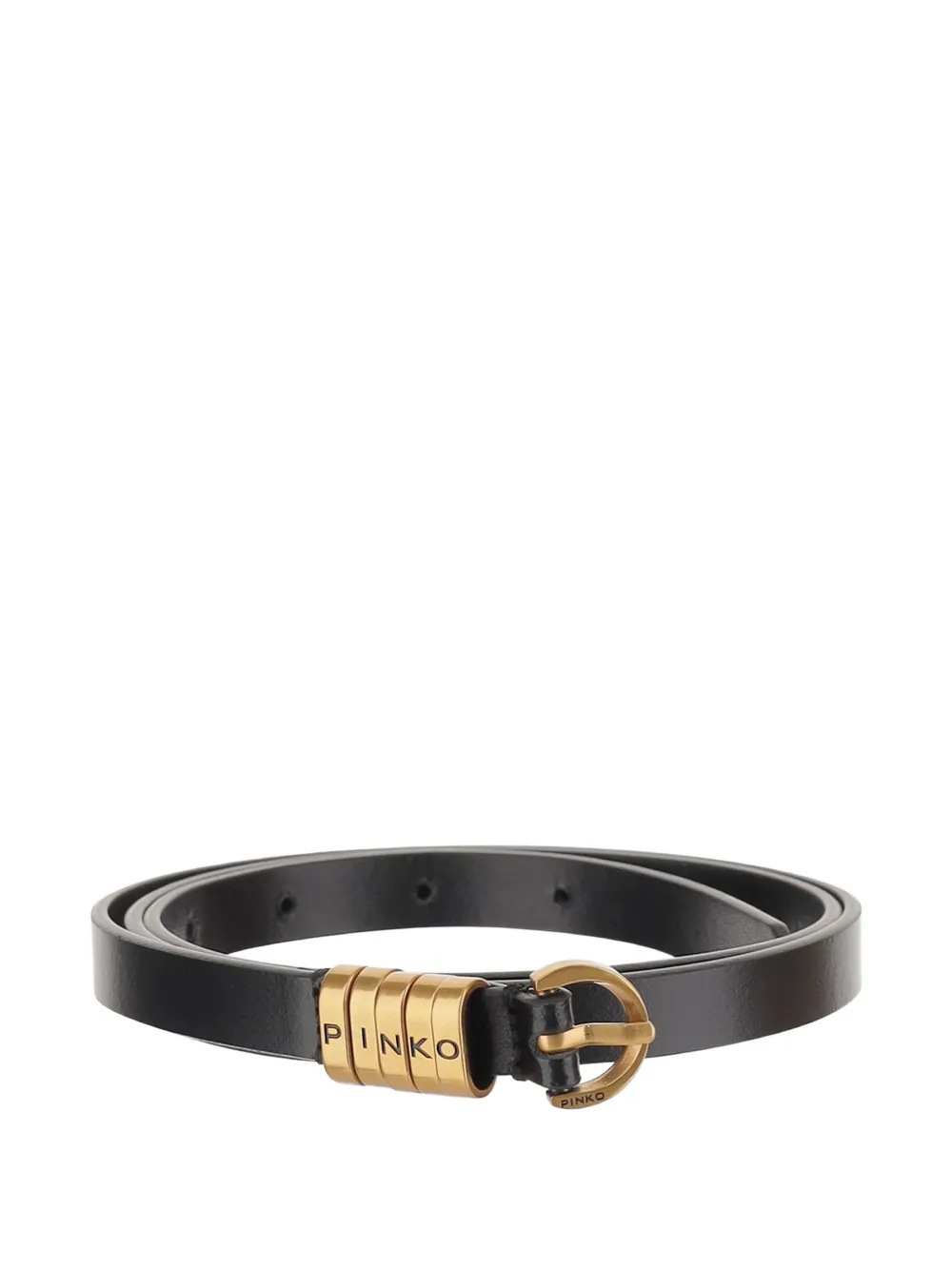 PINKO logo-hardware belt - Nero