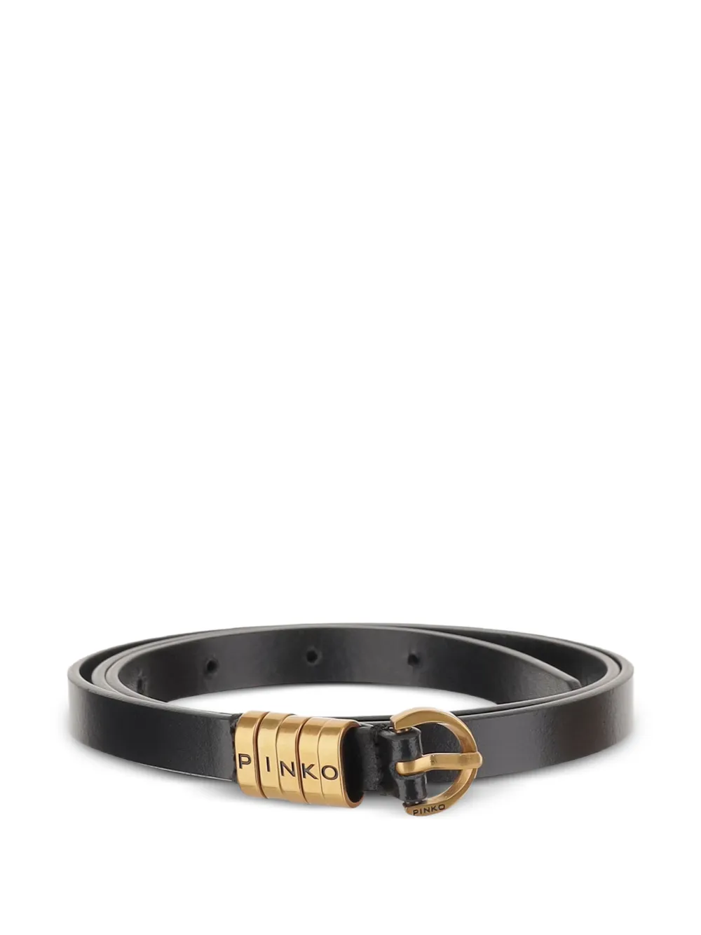 PINKO logo-hardware belt - Nero