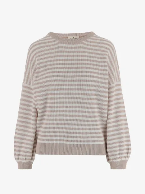 Bruno Manetti striped round-neck top