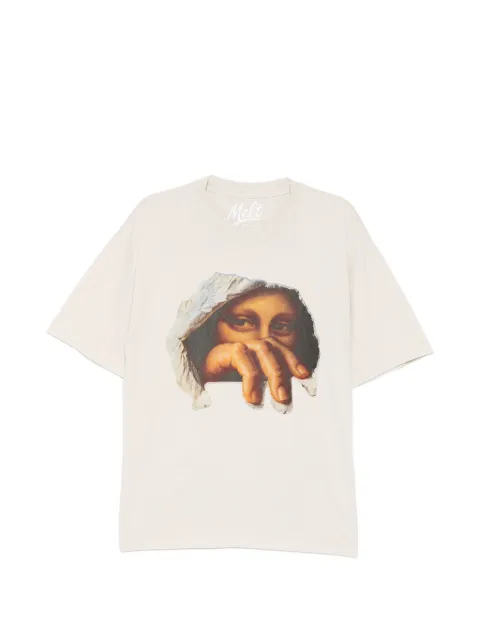 Melt graphic-print T-shirt