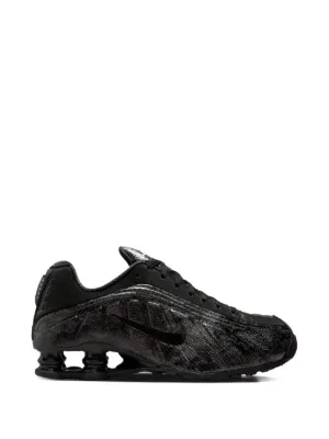 Nike Shox R4 lace-up Sneakers | Black | FARFETCH