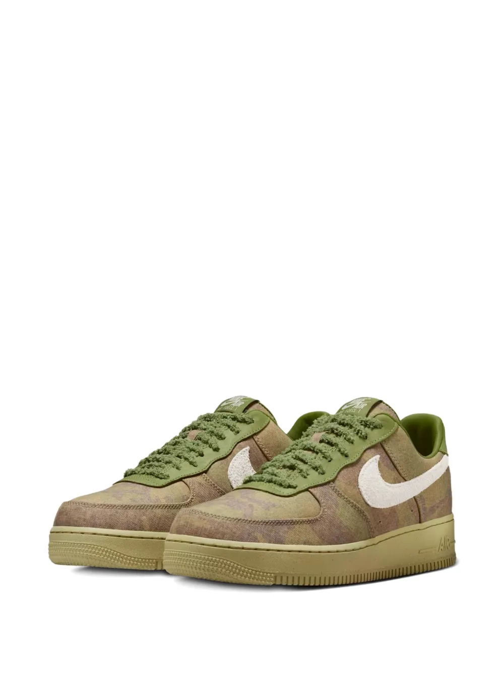 Nike Air force 1 low-tops sneakers Groen