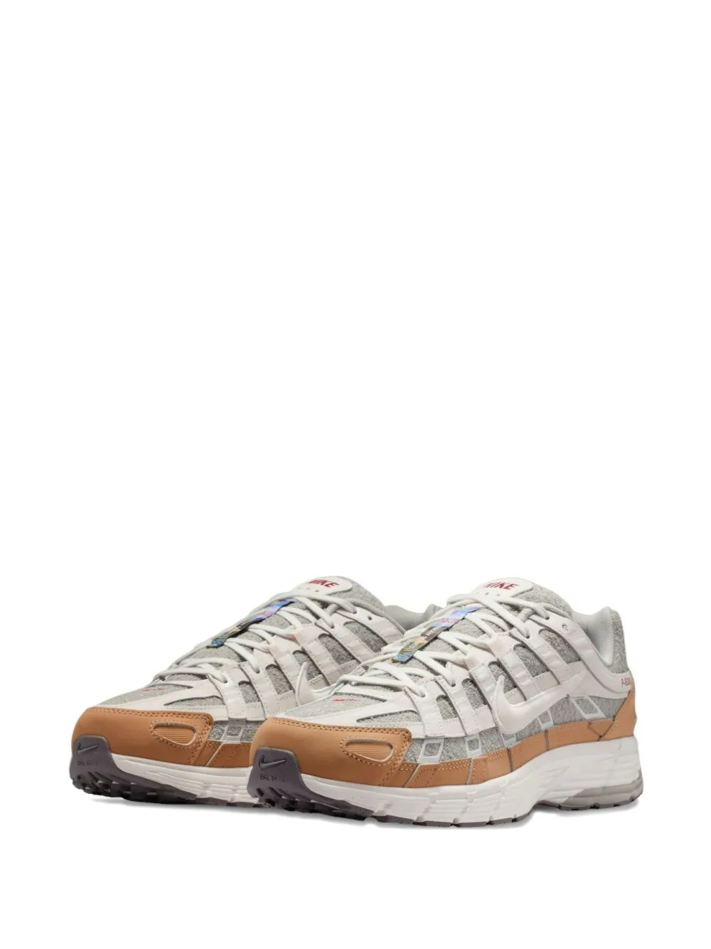 Nike p-6000 panelled sneakers Grijs