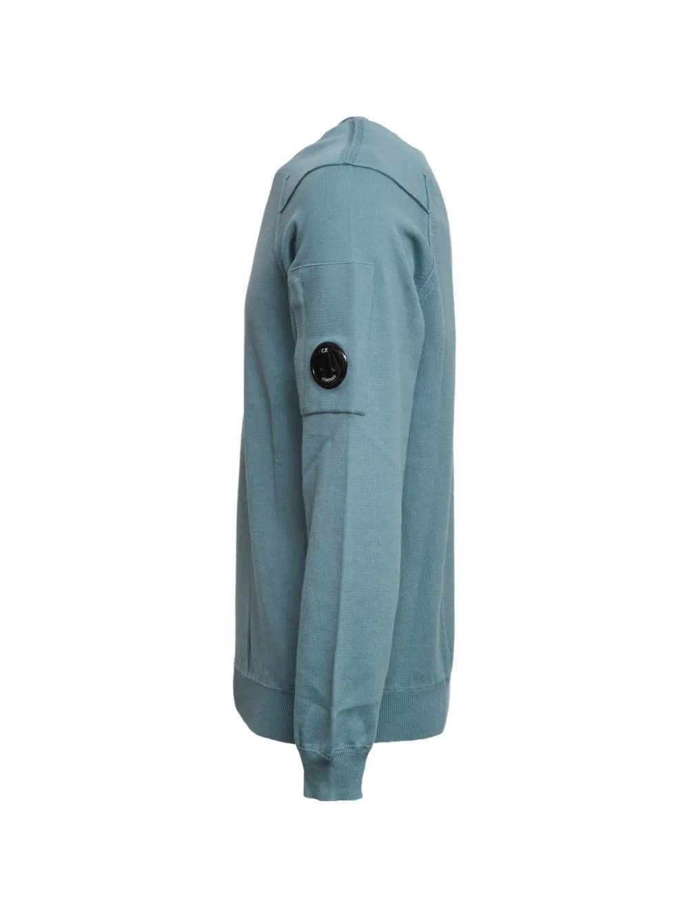 C.P. Company Trui met ronde hals en zak Blauw