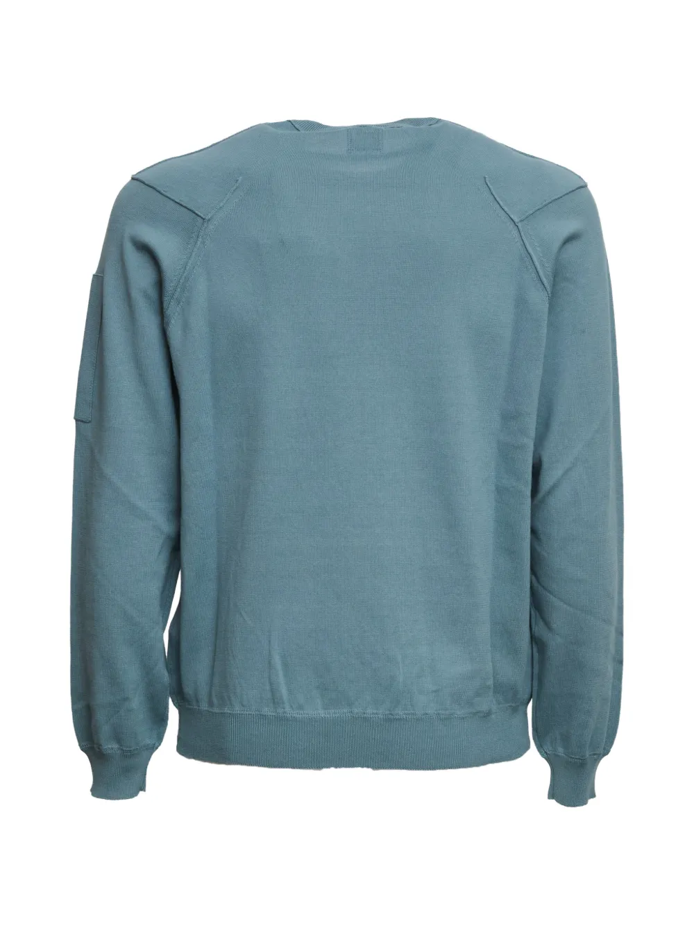C.P. Company Trui met ronde hals en zak Blauw