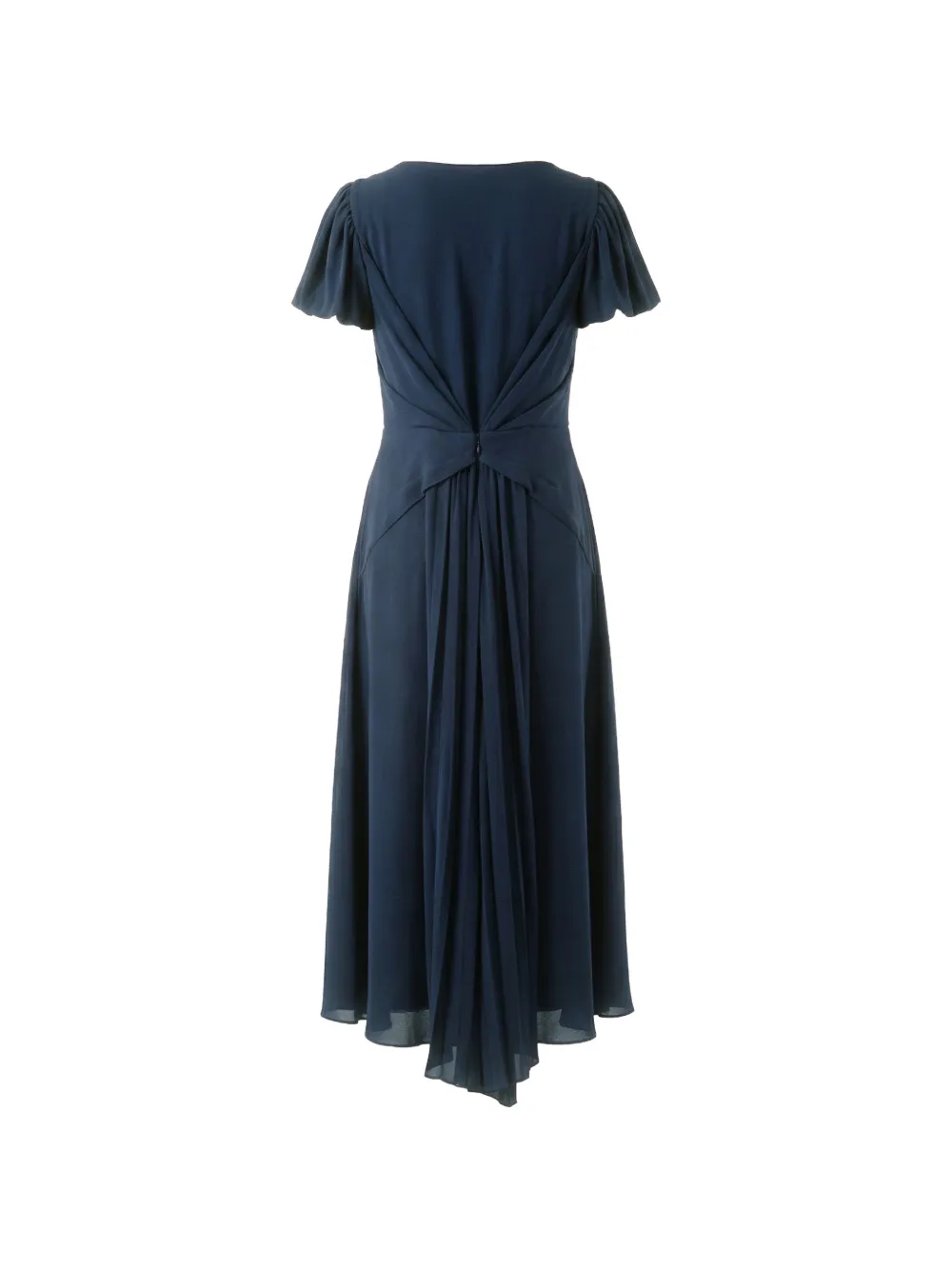 Short-Sleeve Midi Dress
