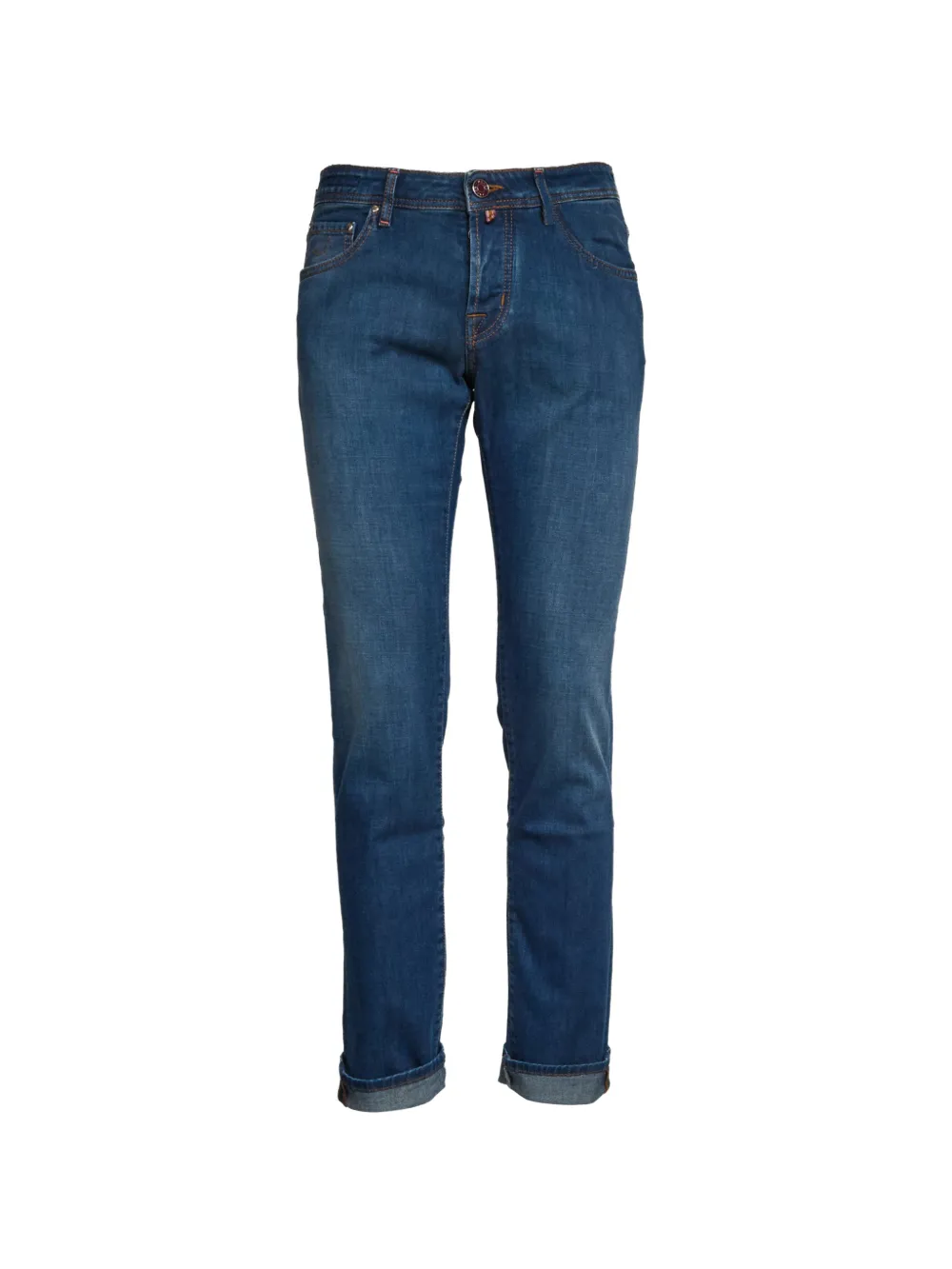 Jacob Cohën nick five pocket slim jeans - Blu