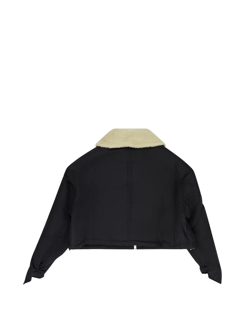  Amiri Cropped Jacket - Black 