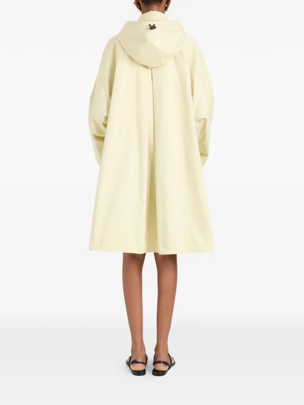 Proenza Schouler White Label Camryn trenchcoat met capuchon Geel