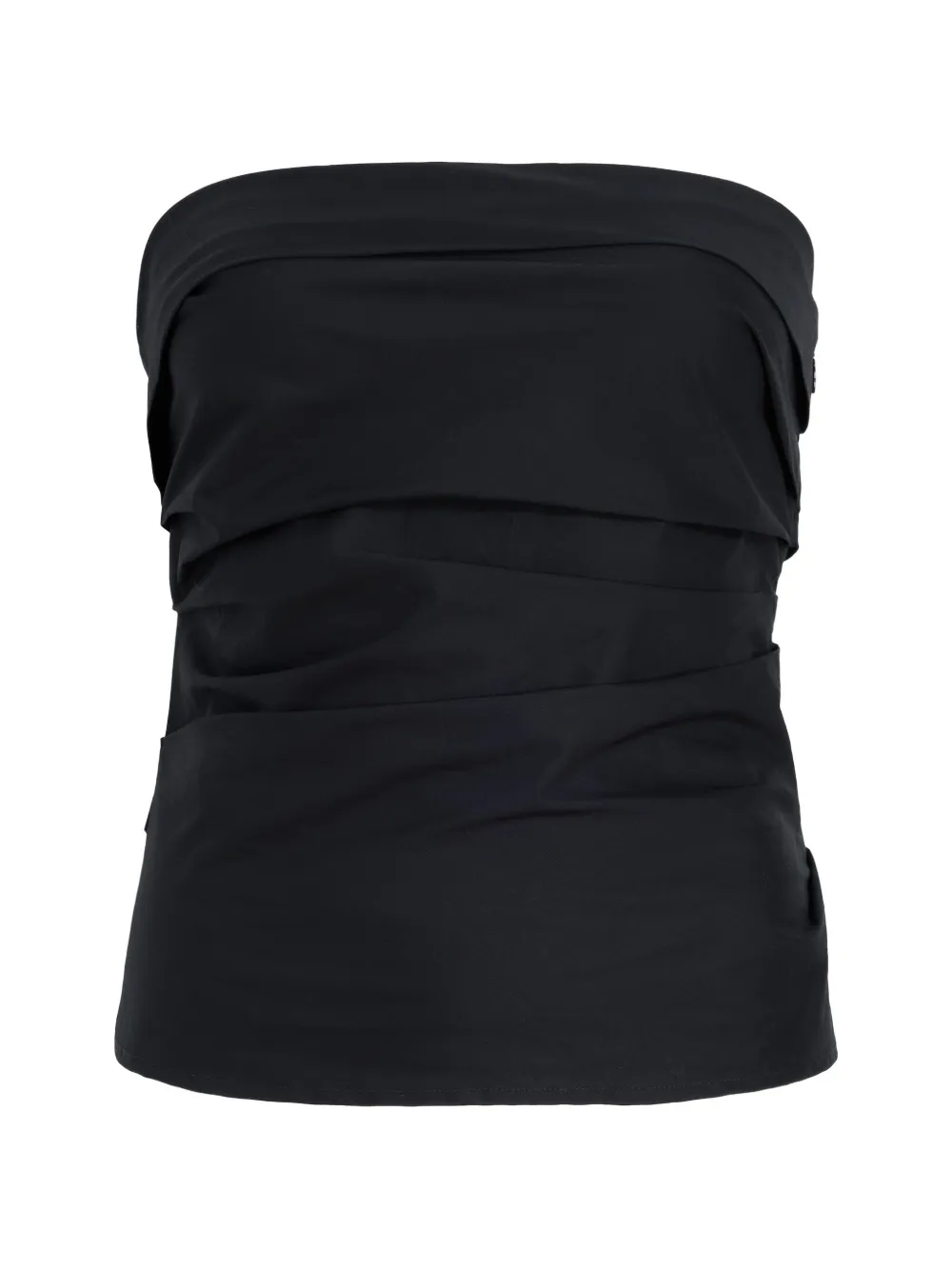 Proenza Schouler White Label Maisy strapless top Zwart