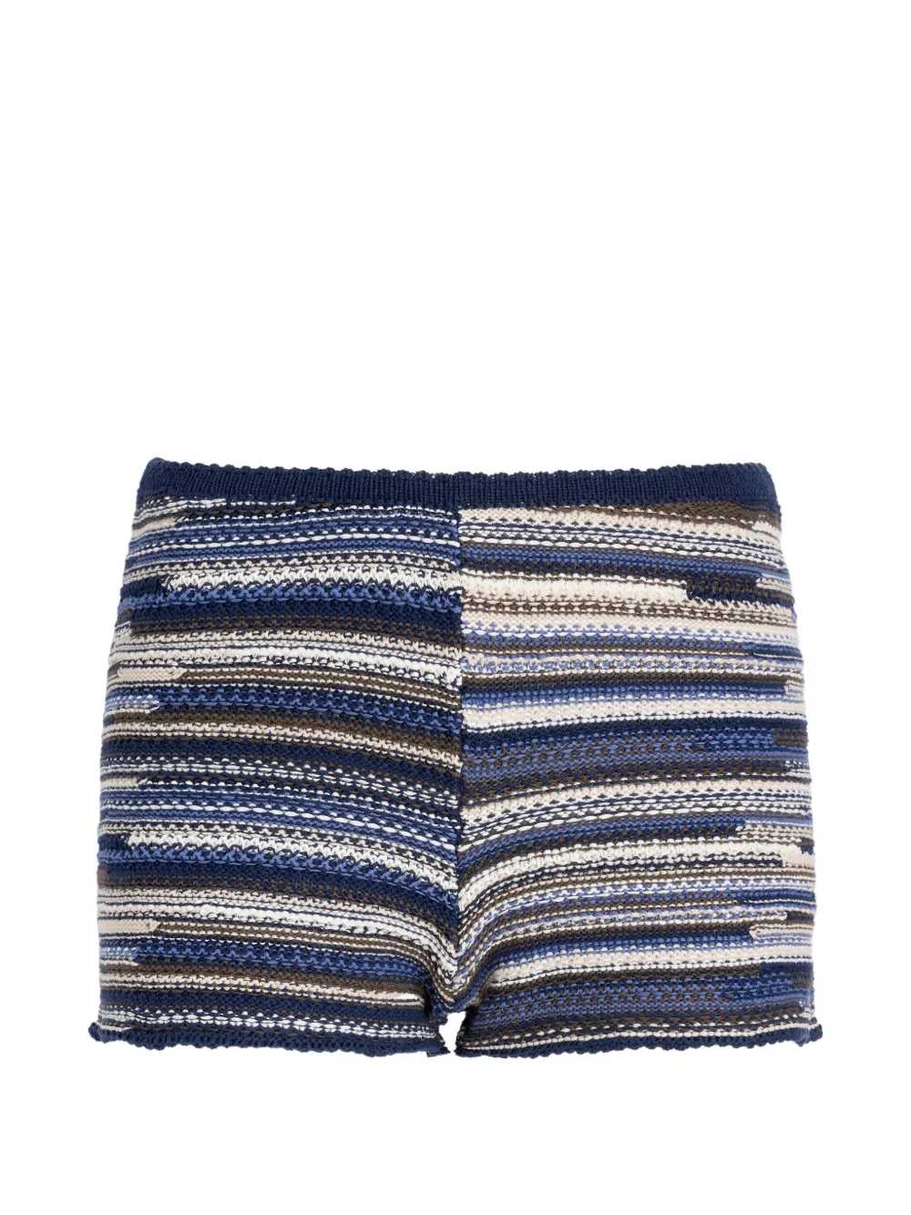 Proenza Schouler White Label Jenna gebreide shorts Blauw