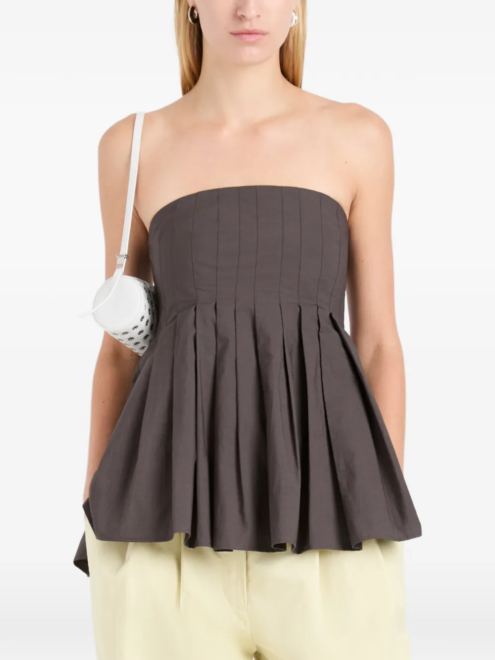 Avine Pleated Top