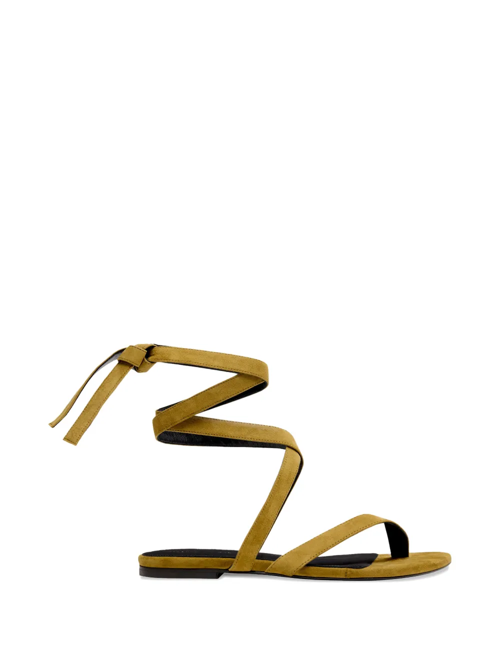 Proenza Schouler Tee wikkelsandalen Groen