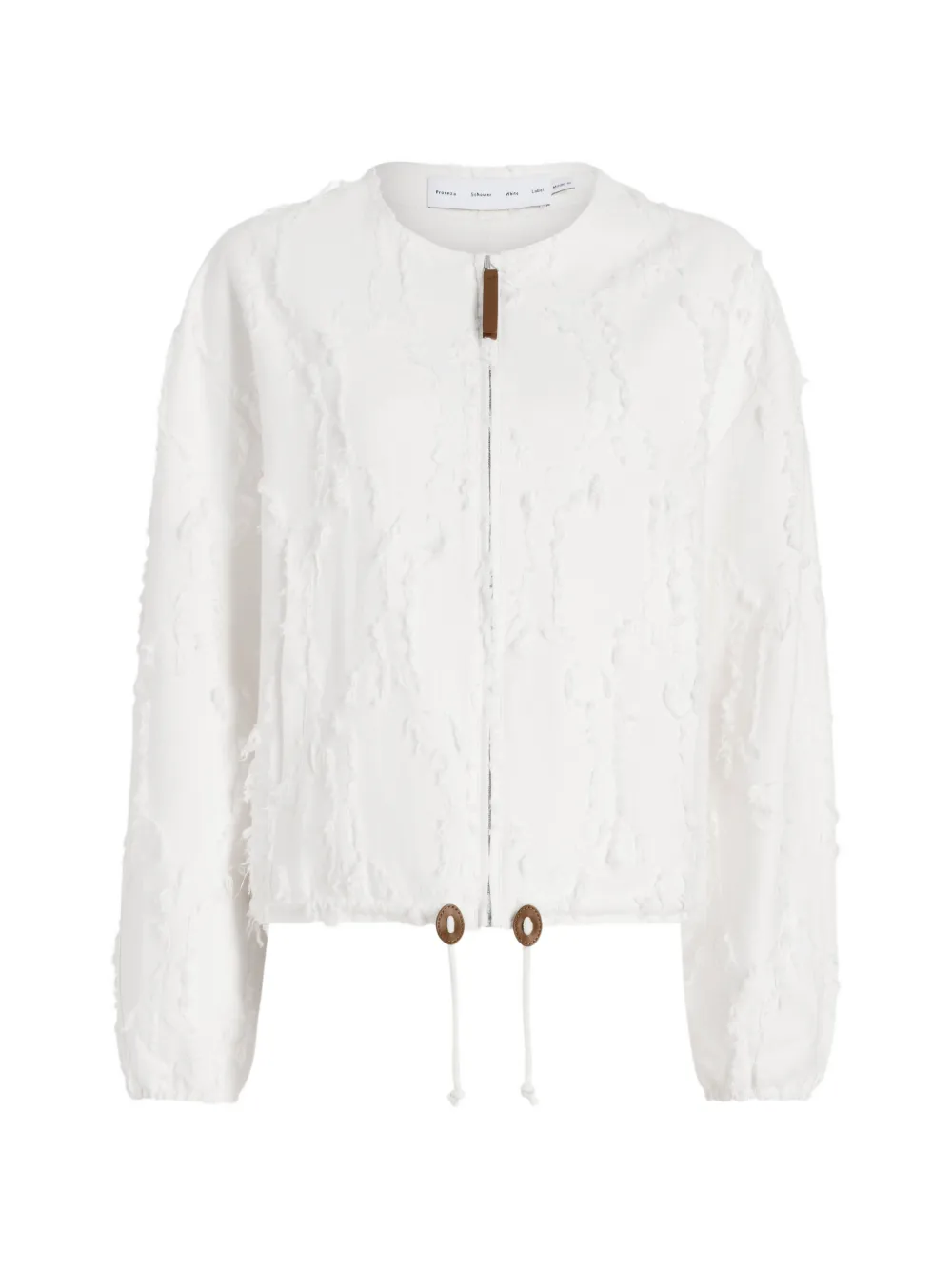 Proenza Schouler White Label Jack met franje Beige