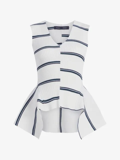 Proenza Schouler top Eugenie a rayas