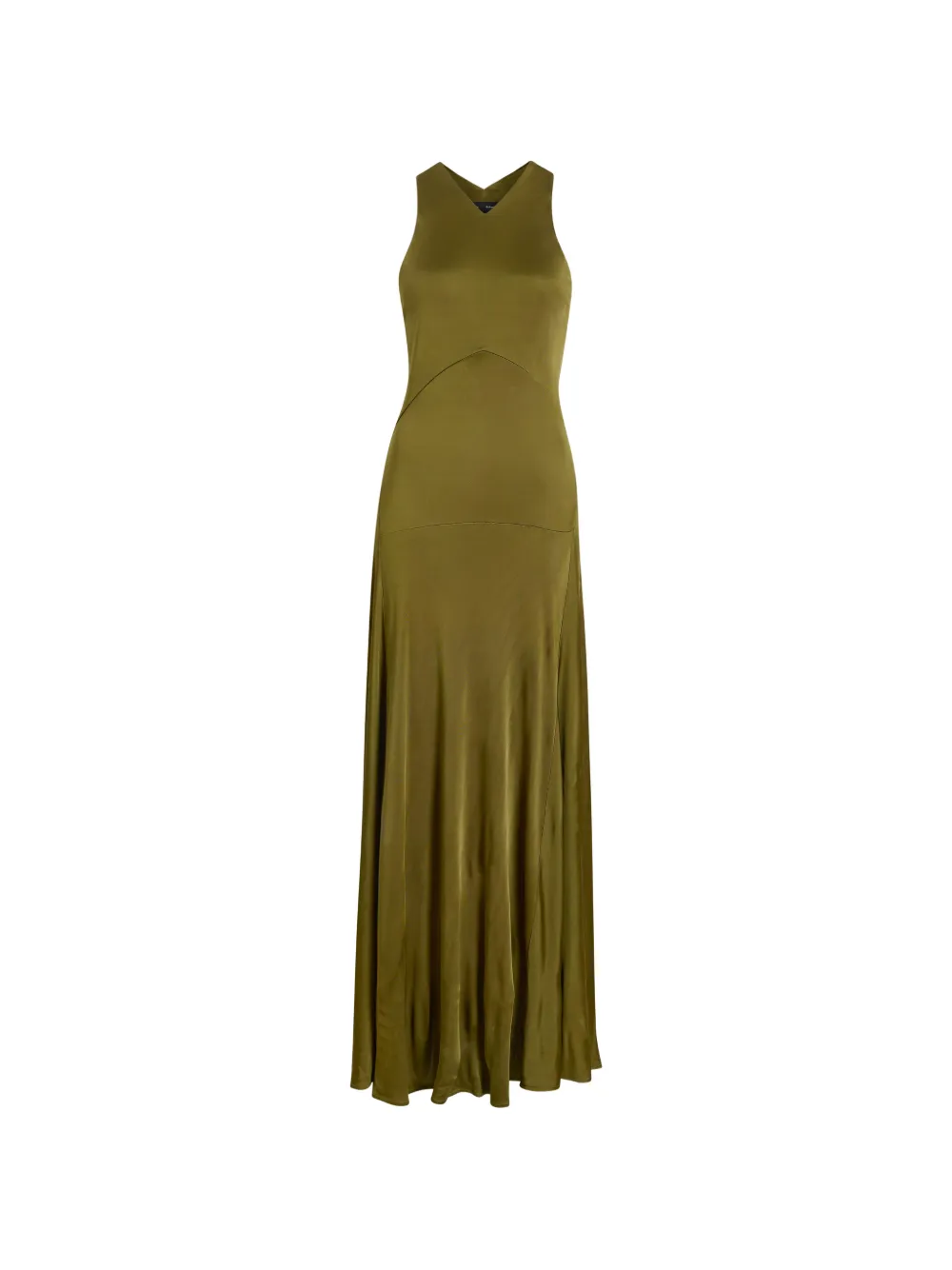 Proenza Schouler Naia V-neck maxi dress - Verde
