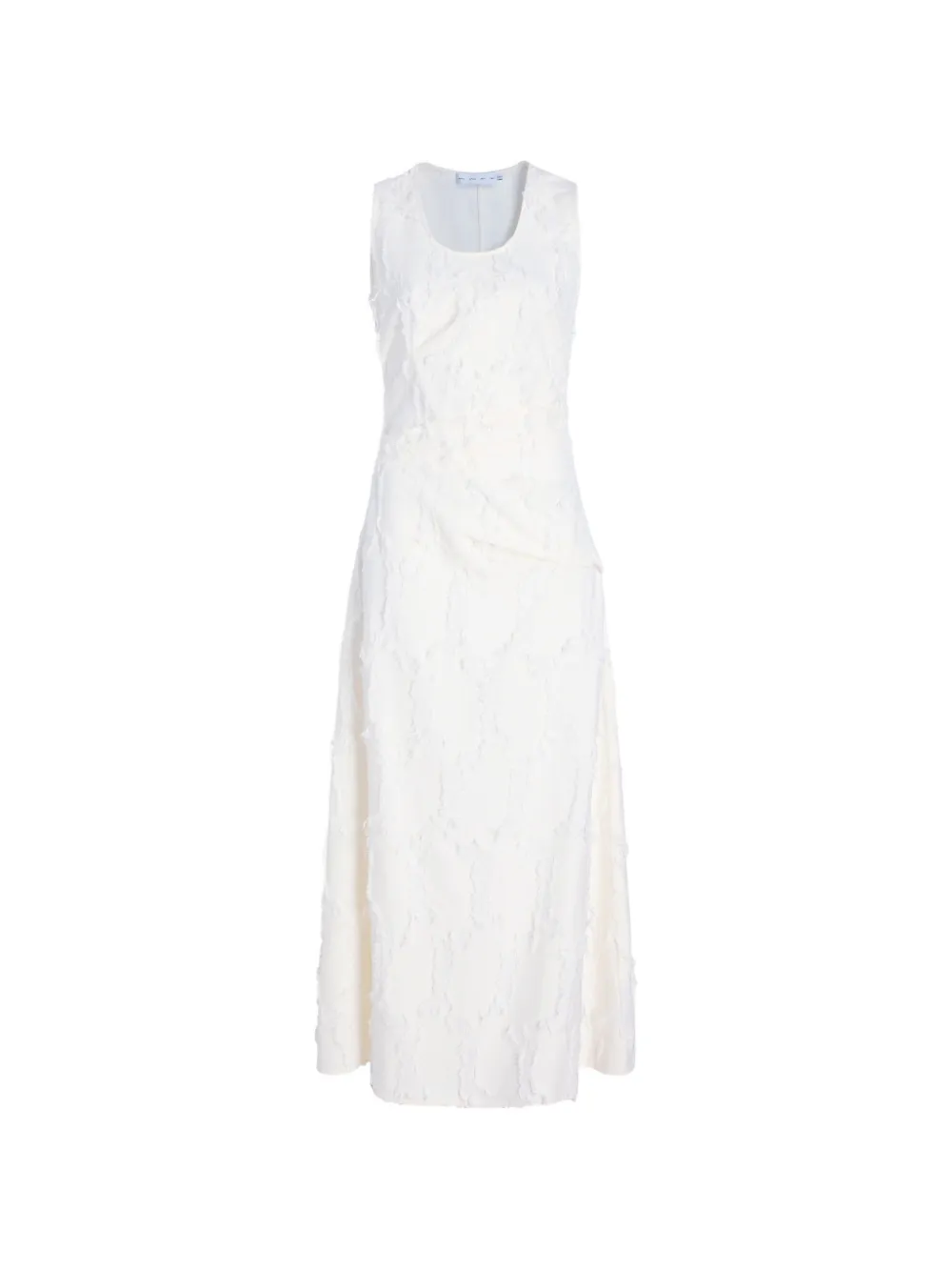 Proenza Schouler White Label Violeta jacquard-cotton midi dress - Toni neutri