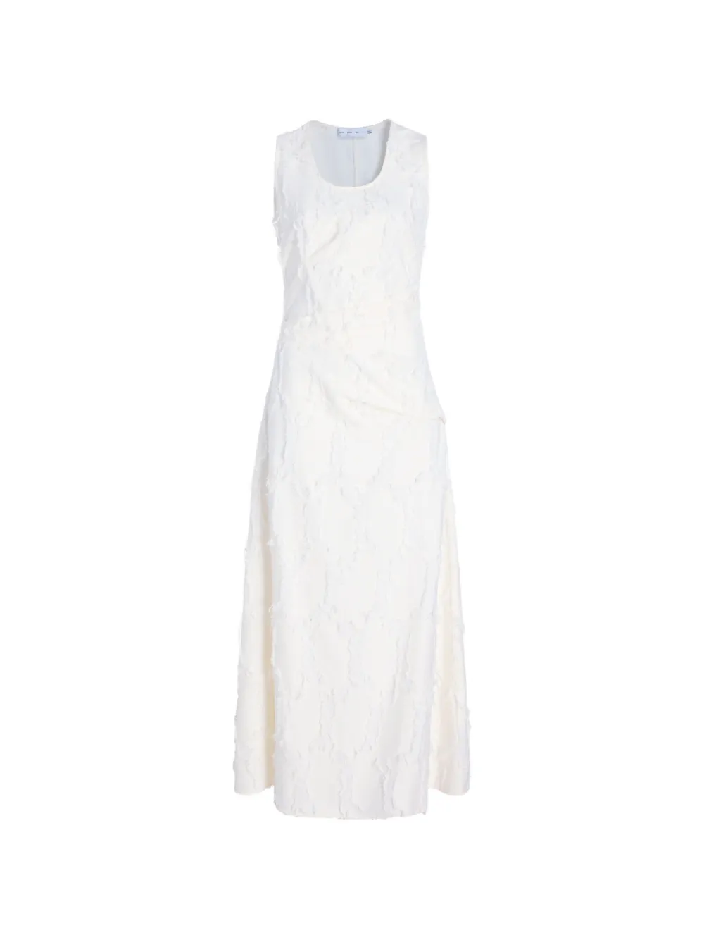 Proenza Schouler White Label Violeta midi-jurk met jacquard Beige