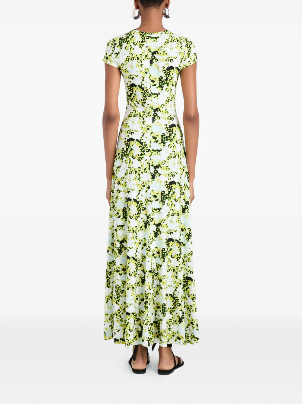 Proenza Schouler White Label Noelani gedraaide jurk Wit