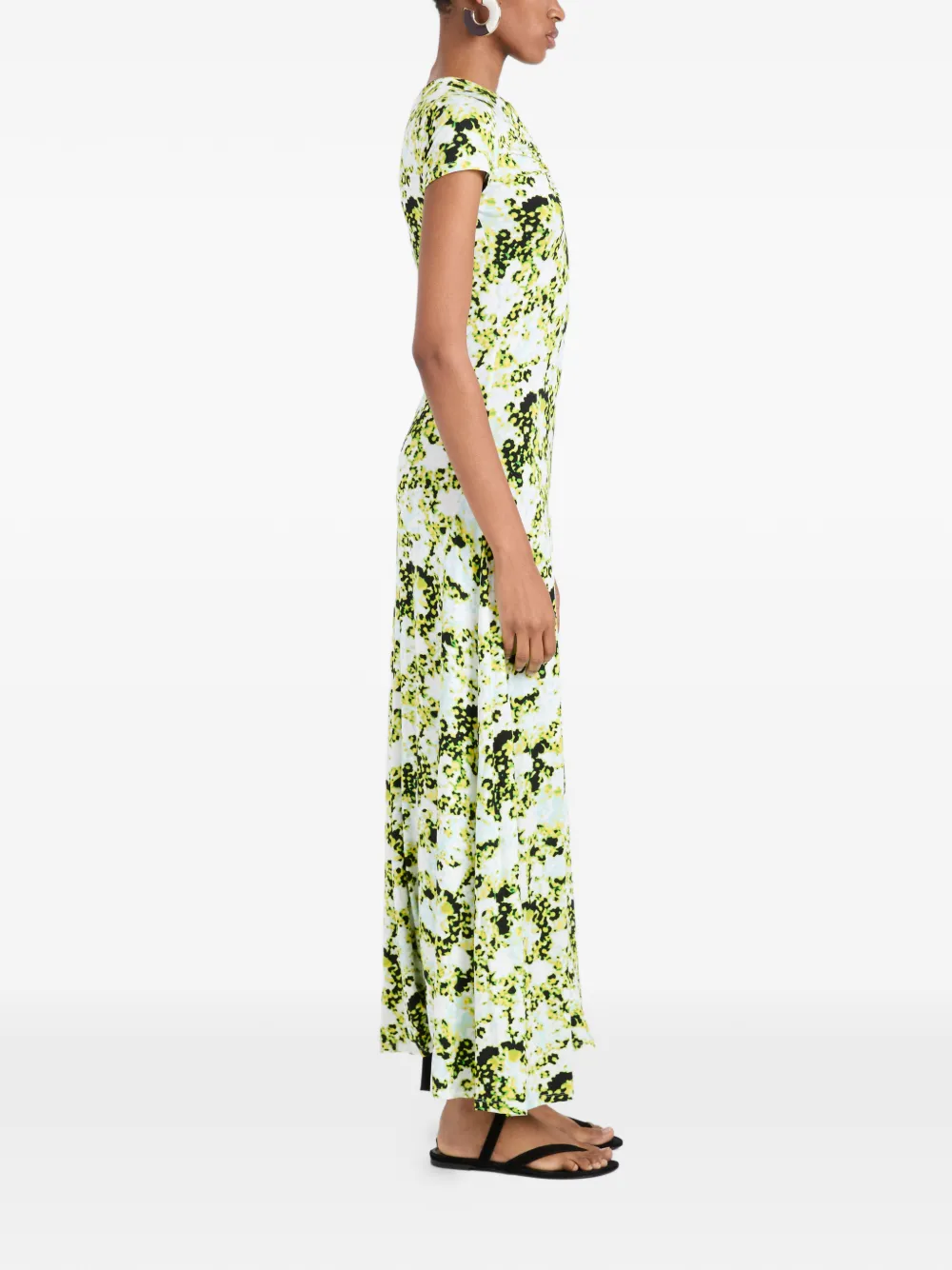 Proenza Schouler White Label Noelani gedraaide jurk Wit