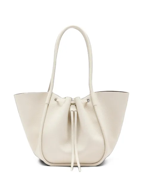 Proenza Schouler large ruched tote in soft pebbled calf