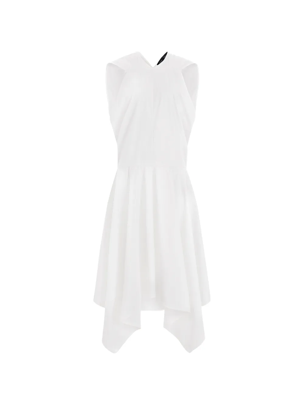 Proenza Schouler Sybella handkerchief-hem midi dress - Weiß