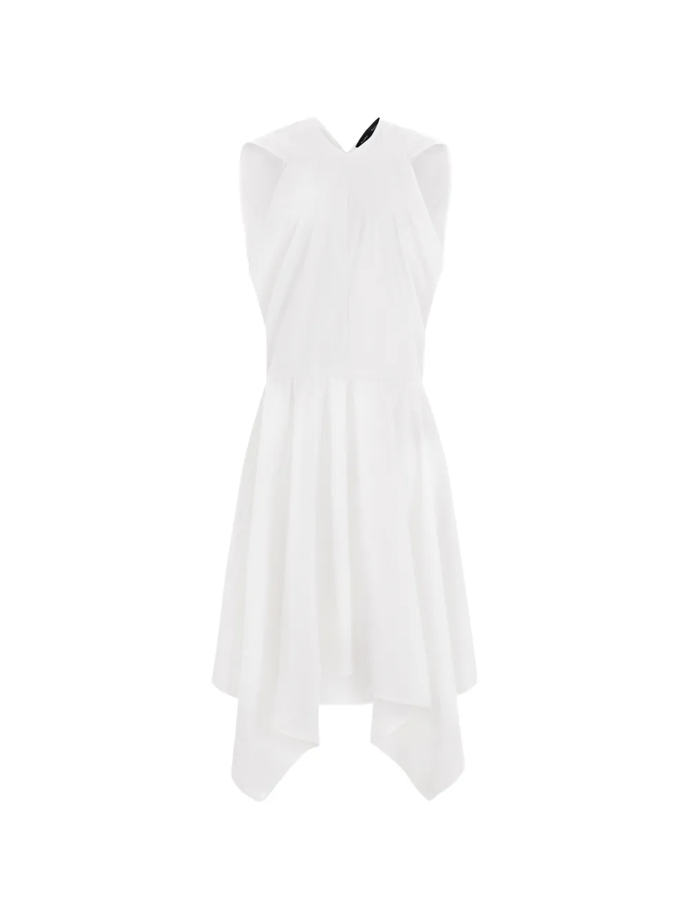 Proenza Schouler Sybella handkerchief-hem midi dress - Weiß