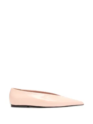 Ferragamo Vara デニム フラットシューズ | ブルー | FARFETCH JP