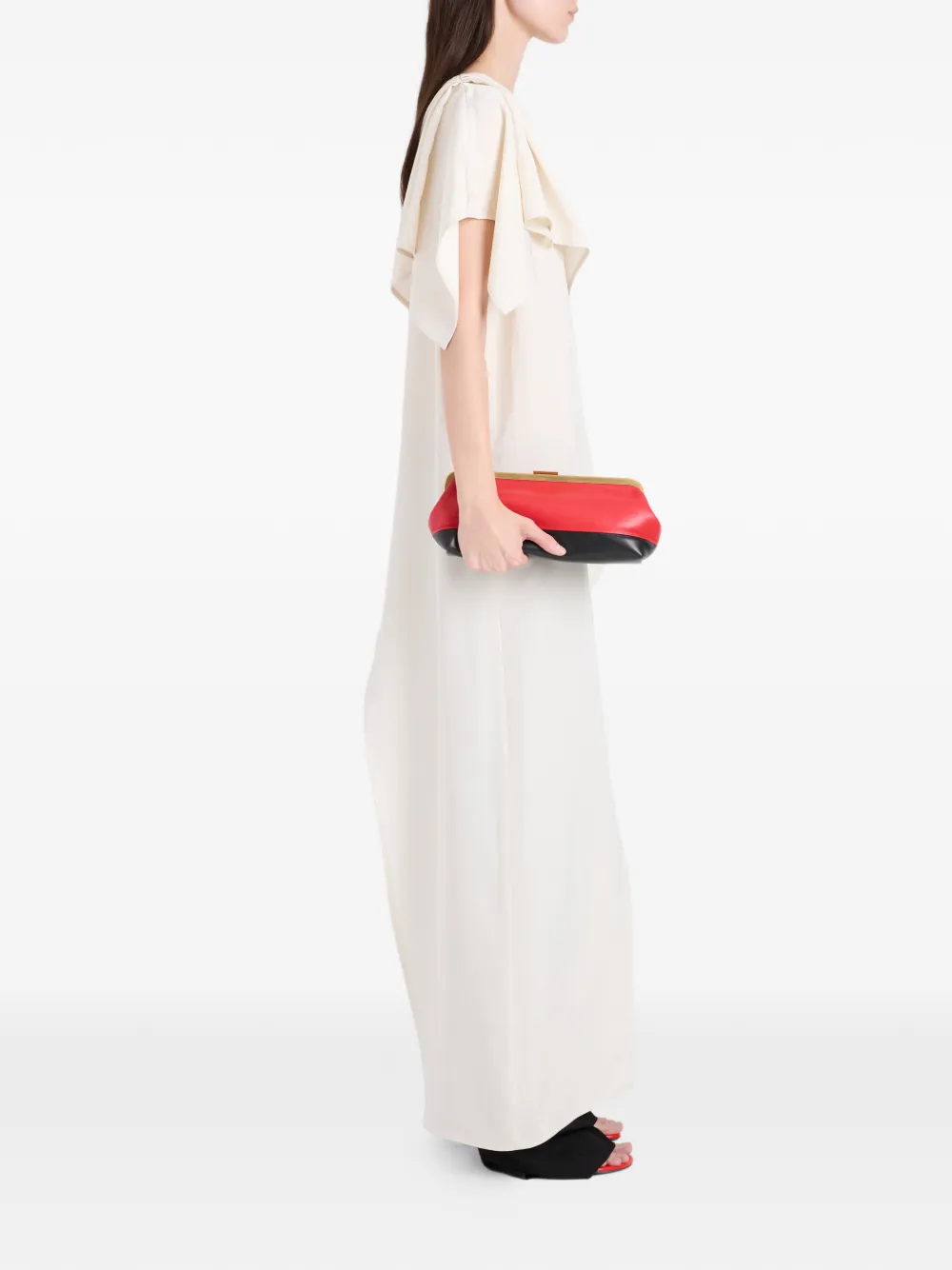 Proenza Schouler Armory clutch Rood