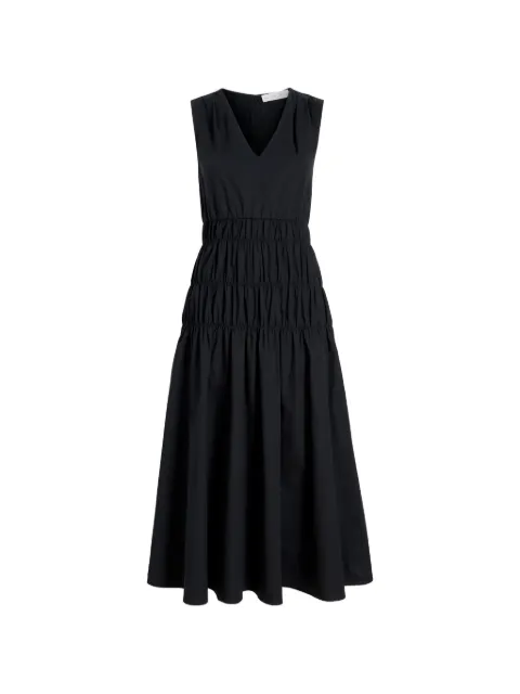 Proenza Schouler White Label vestido midi fruncido