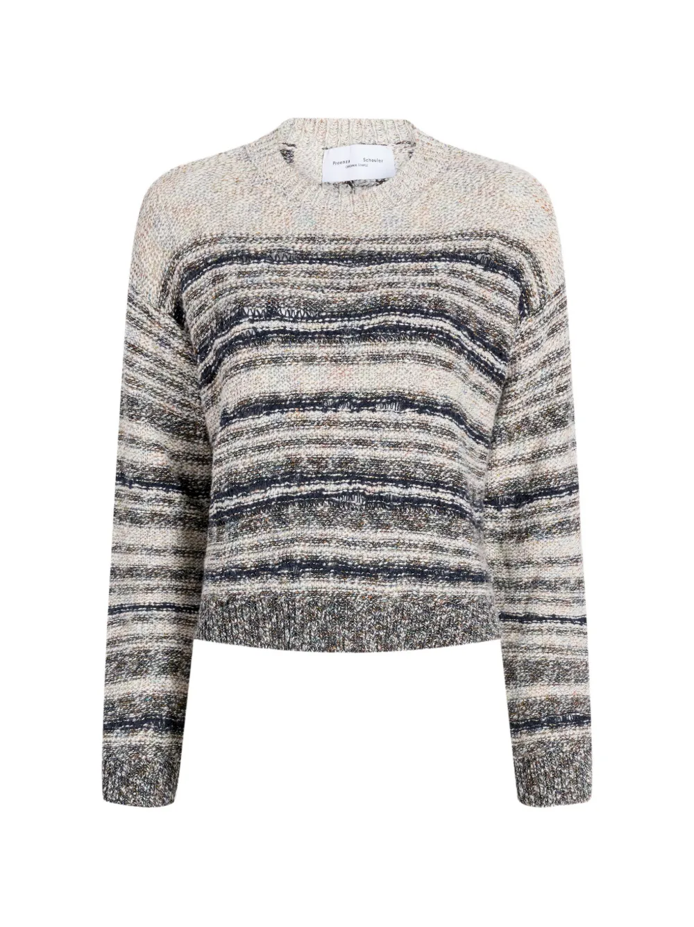 Proenza Schouler White Label Ivara space-dye sweater - Toni neutri