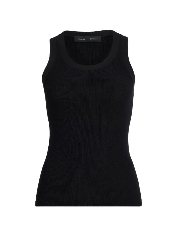Proenza Schouler Roberts Tank Top in Black