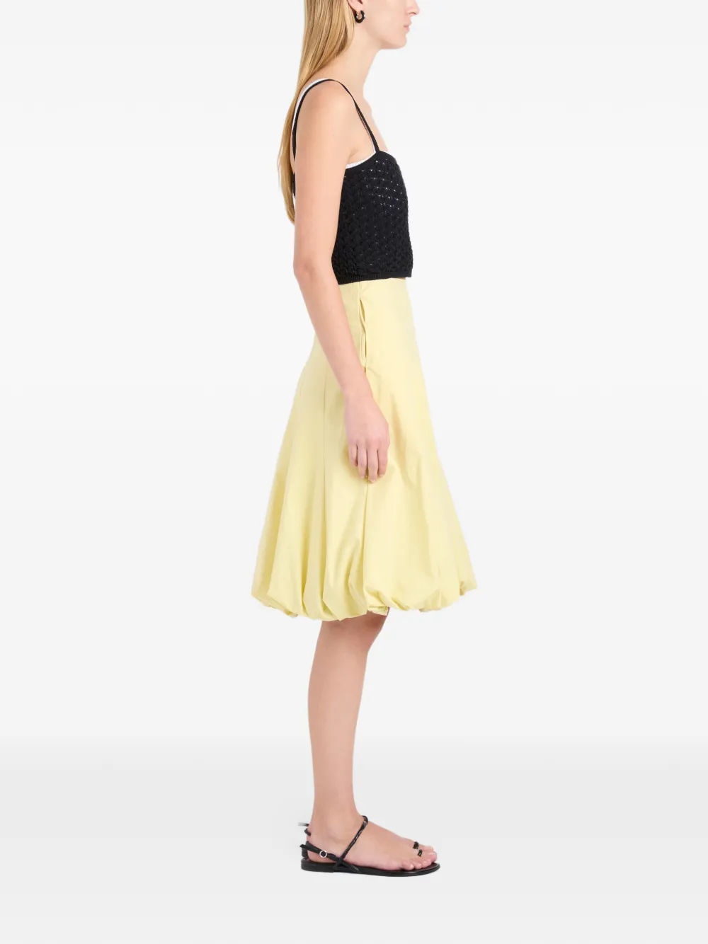 Kyra Rumpled Mini Skirt