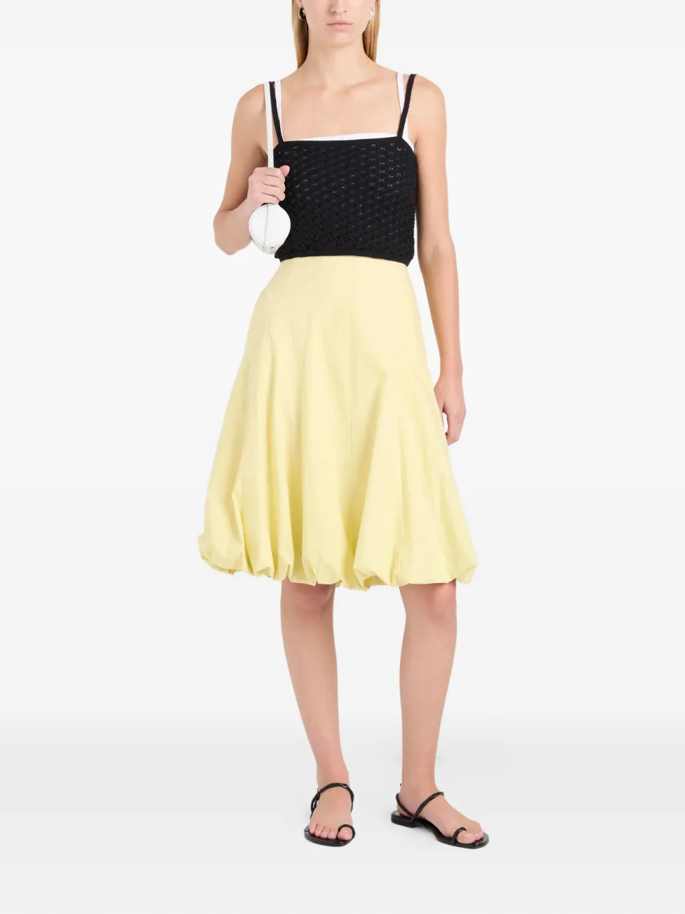 Kyra Rumpled Mini Skirt
