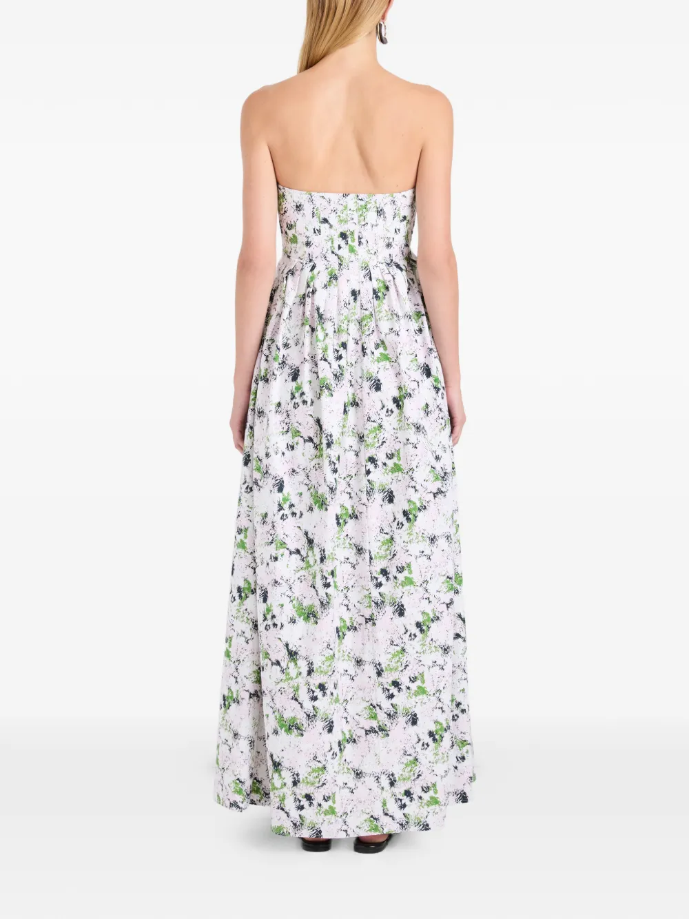Proenza Schouler White Label Jurk met print Wit