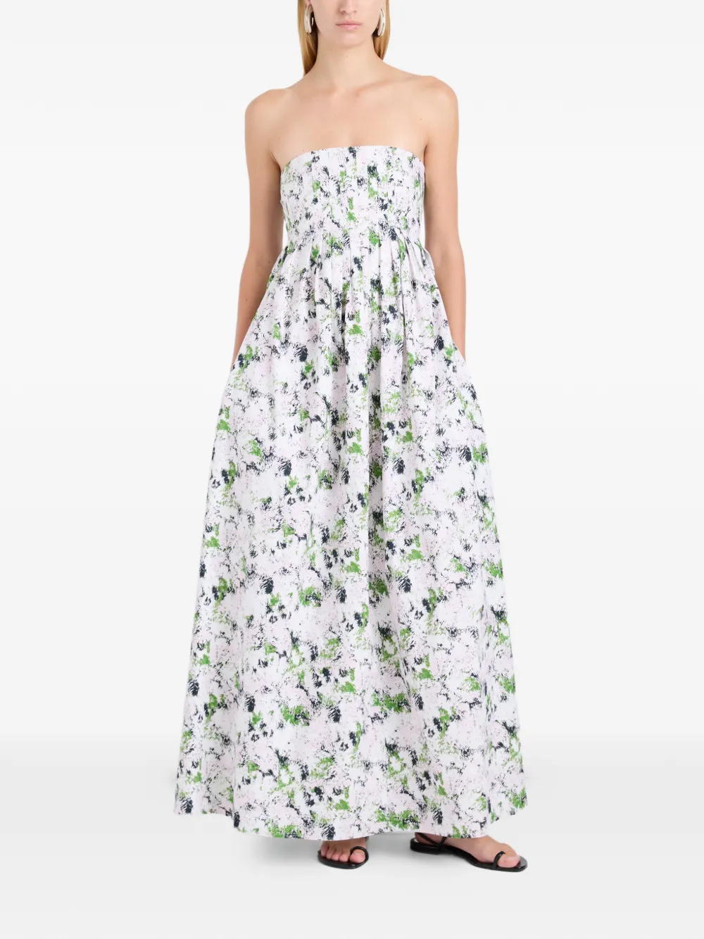 Proenza Schouler White Label Jurk met print Wit