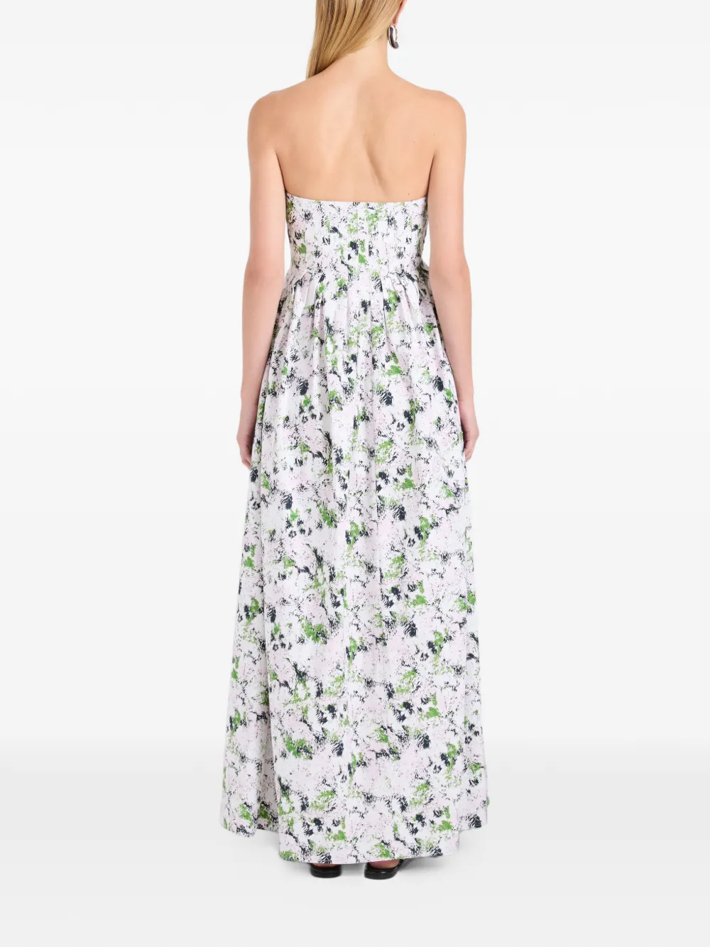Proenza Schouler White Label Jurk met print Wit