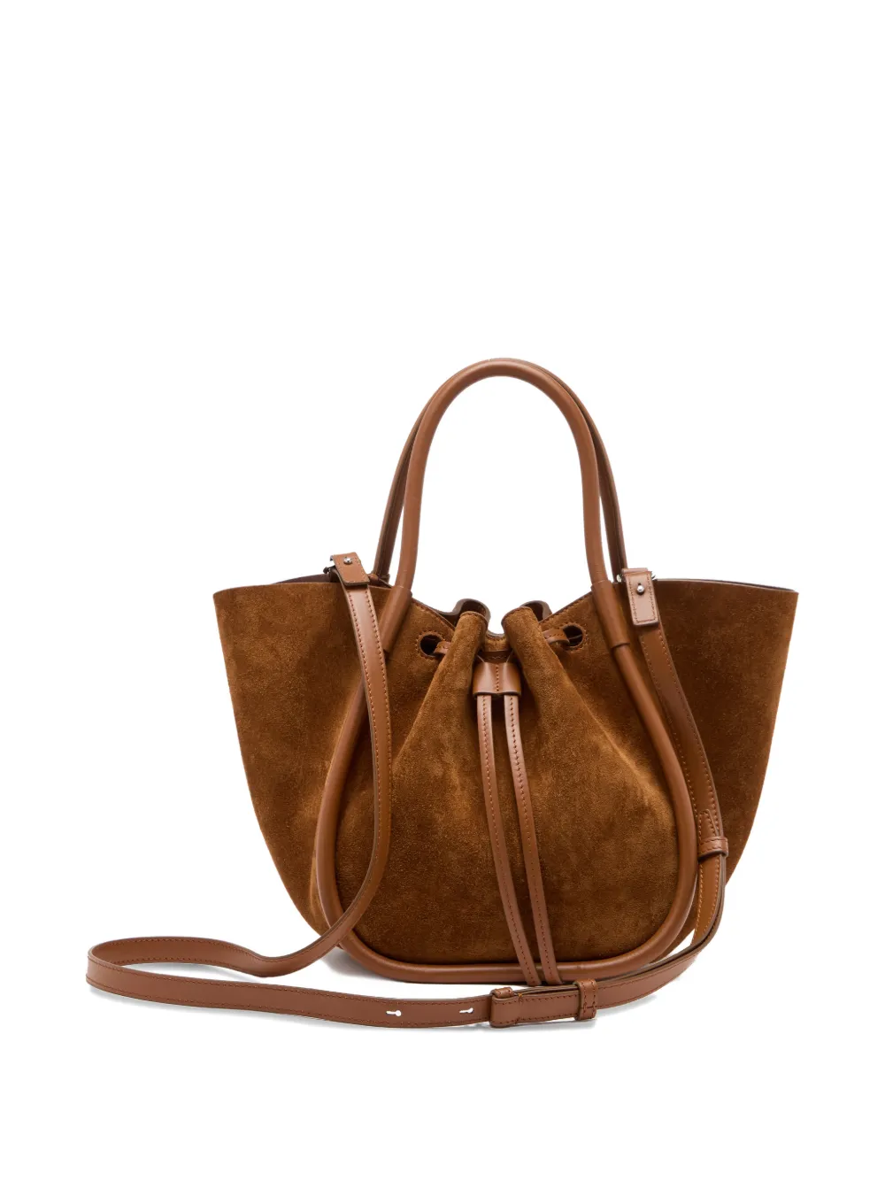 Small Ruched Tote Bag