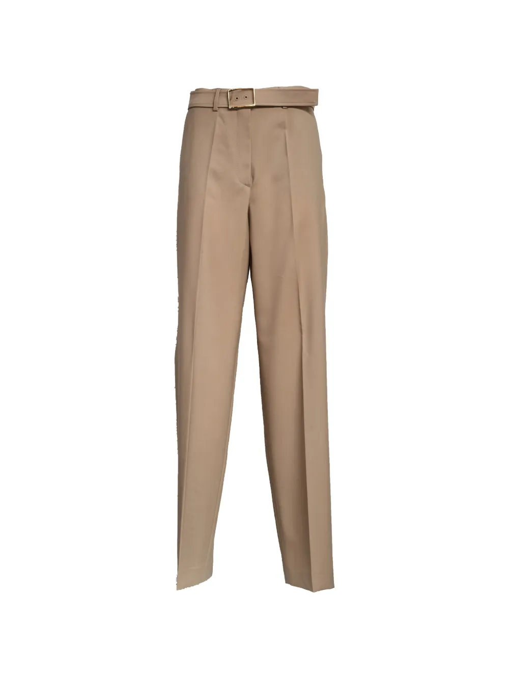 Sportmax belted cropped trousers - Toni neutri